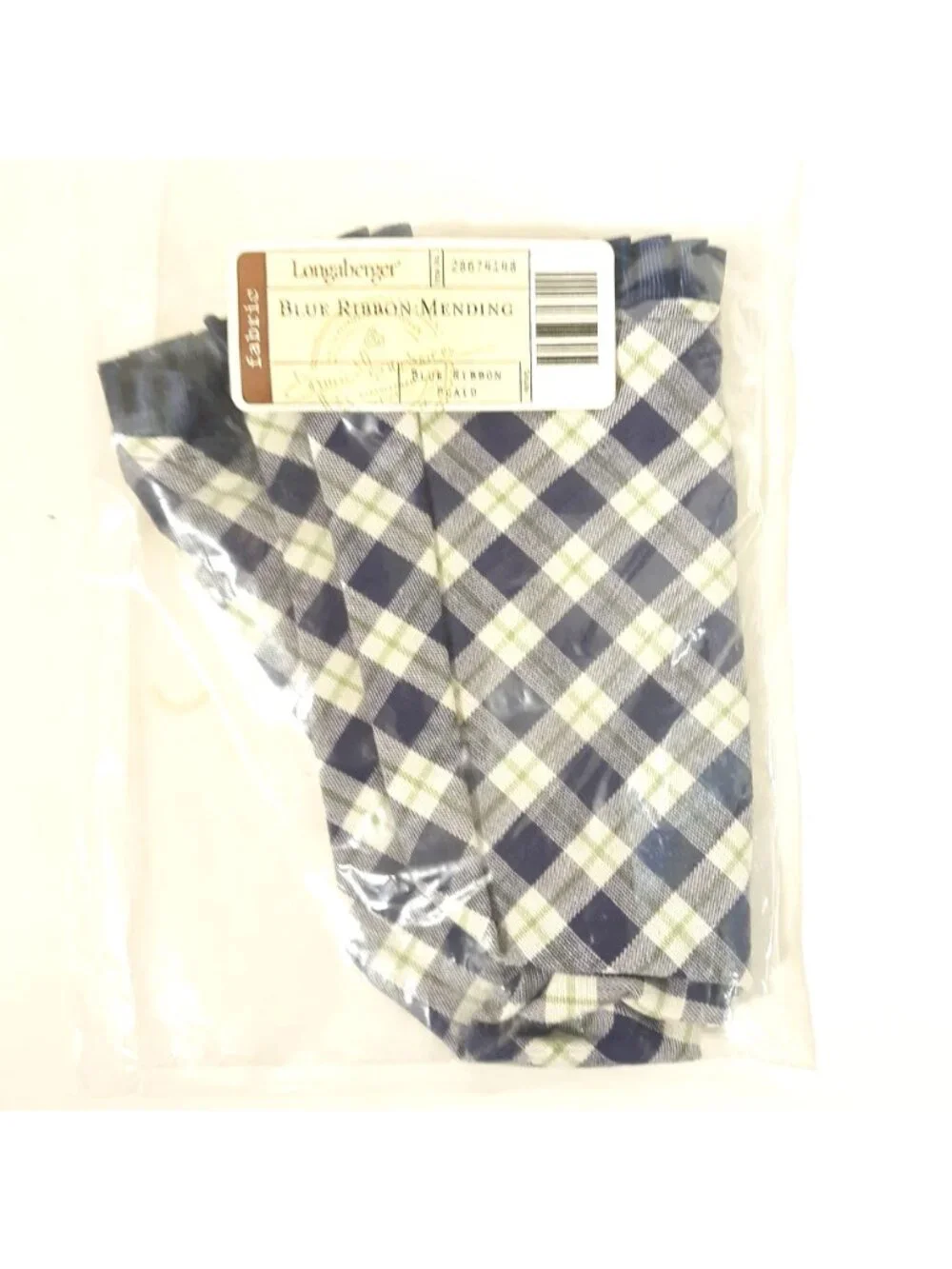 Longaberger plaid it
